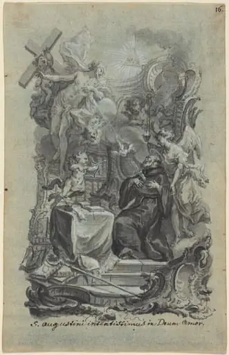 Saint Augustine's Zealous Love of God, by Joseph Christ
