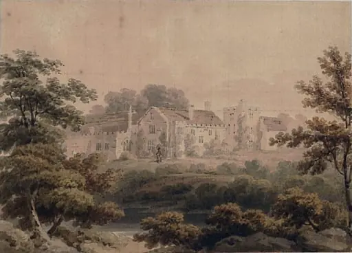 Pooley Hall, Warwickshire, by Joseph Clarendon Smith