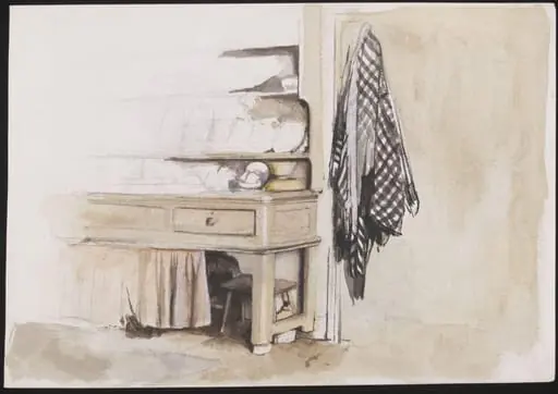 A Welsh dresser, by Joseph Clark