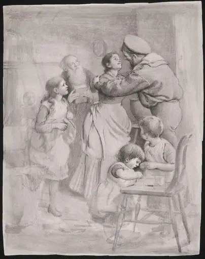Sailor's Return, by Joseph Clark