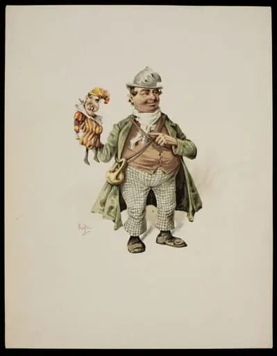 George Speaight Punch & Judy Collection, by Joseph Clayton 'Kyd' Clarke