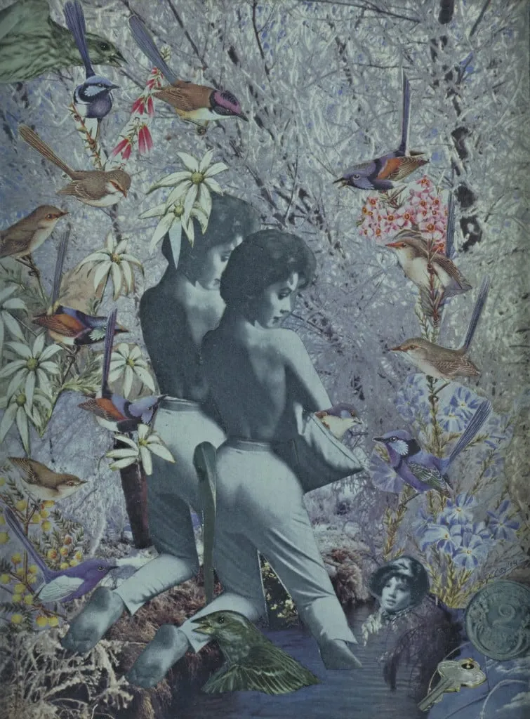 Untitled, by Joseph Cornell, glass, 1956