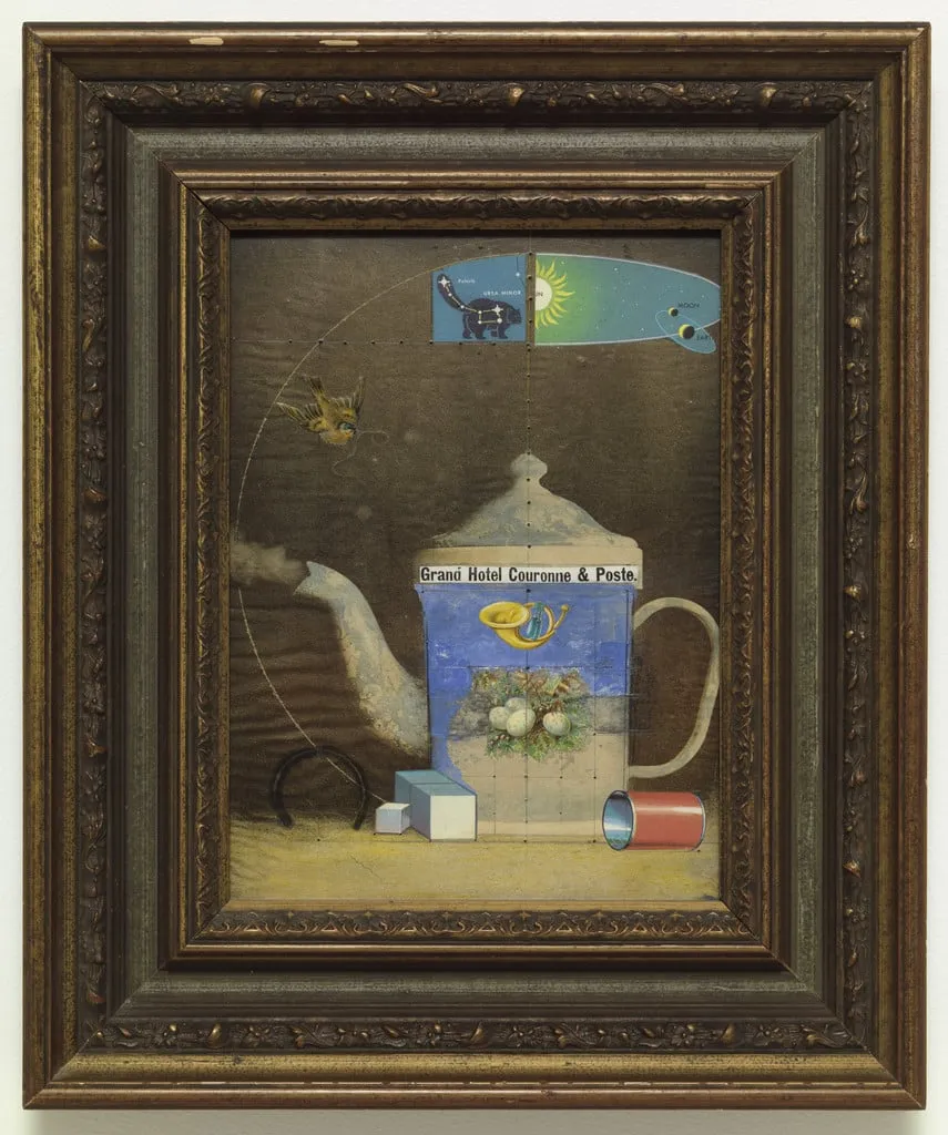 Untitled, by Joseph Cornell, gouache, 1965