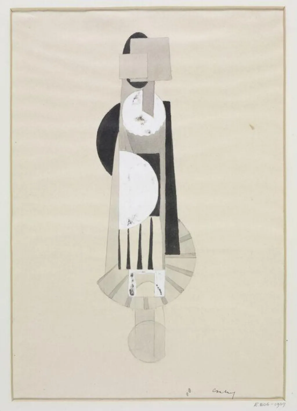 Untitled, by Joseph Csaky, 1919