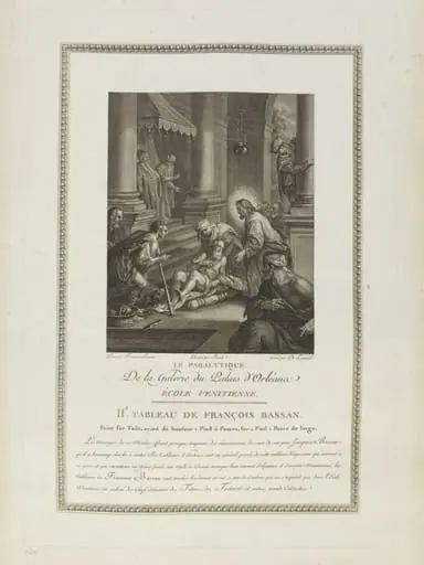 Christ Healing the Paralytic, by Joseph de Longeuil
