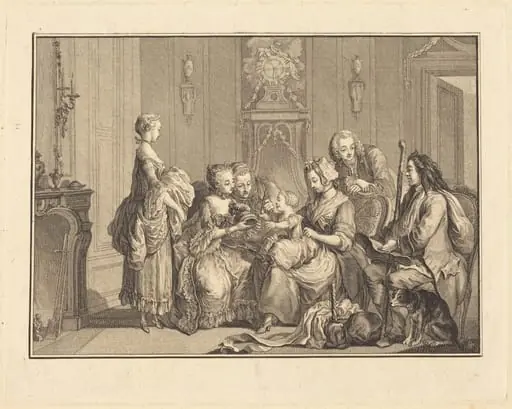 Le belle nourrice, by Joseph de Longueil