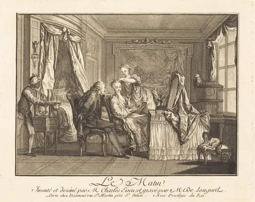 Le matin, by Joseph de Longueil