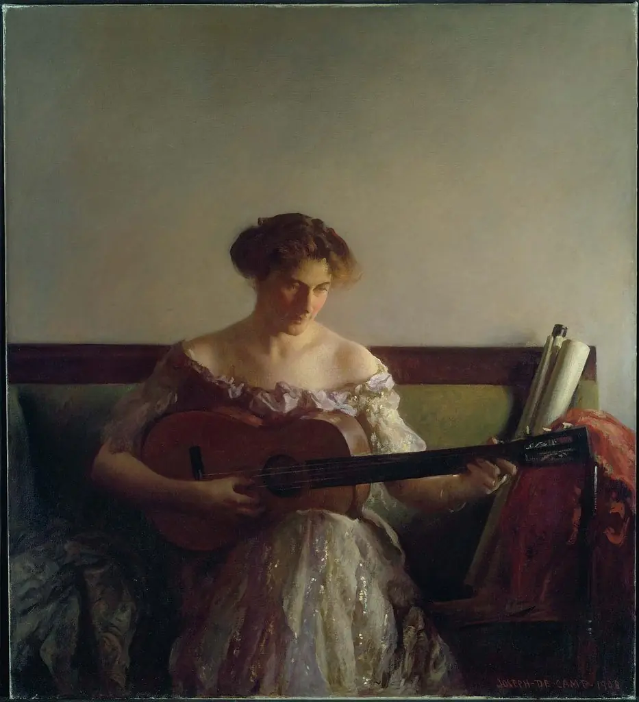 The Guitar Player, by Joseph DeCamp