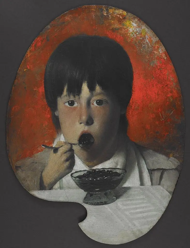 Boy Eating Berries, by Joseph Decker