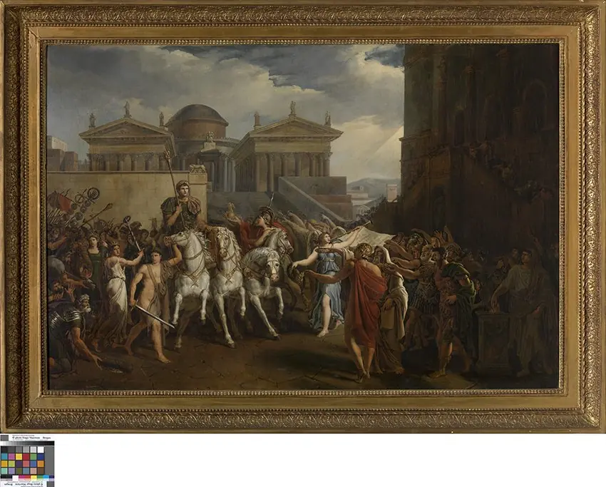 Triomftocht van keizer Trajanus