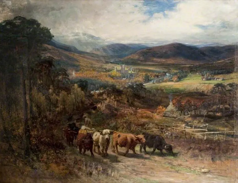 Balmoral, Autumn, by Joseph Denovan Adam
