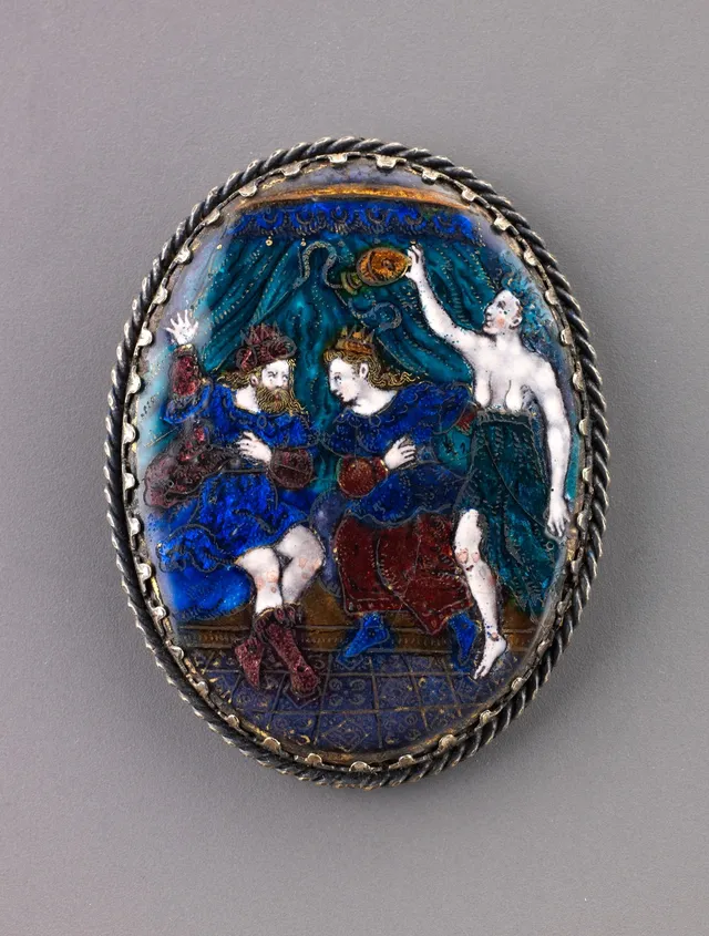 Watchcase cover: Tisiphone Casting Snakes at Athamas and Ino