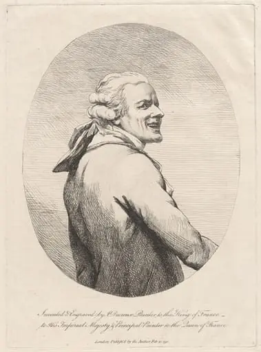 Self-Portrait, Laughing (Le rieur), by Joseph Ducreux