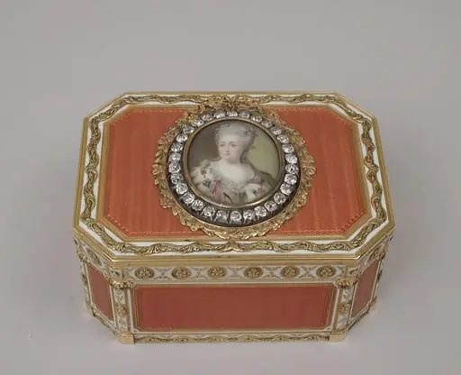 Snuffbox with portrait of Catherine II (1729–1796), Empress of Russia, by Joseph Etienne Blerzy|Nicolas Soret