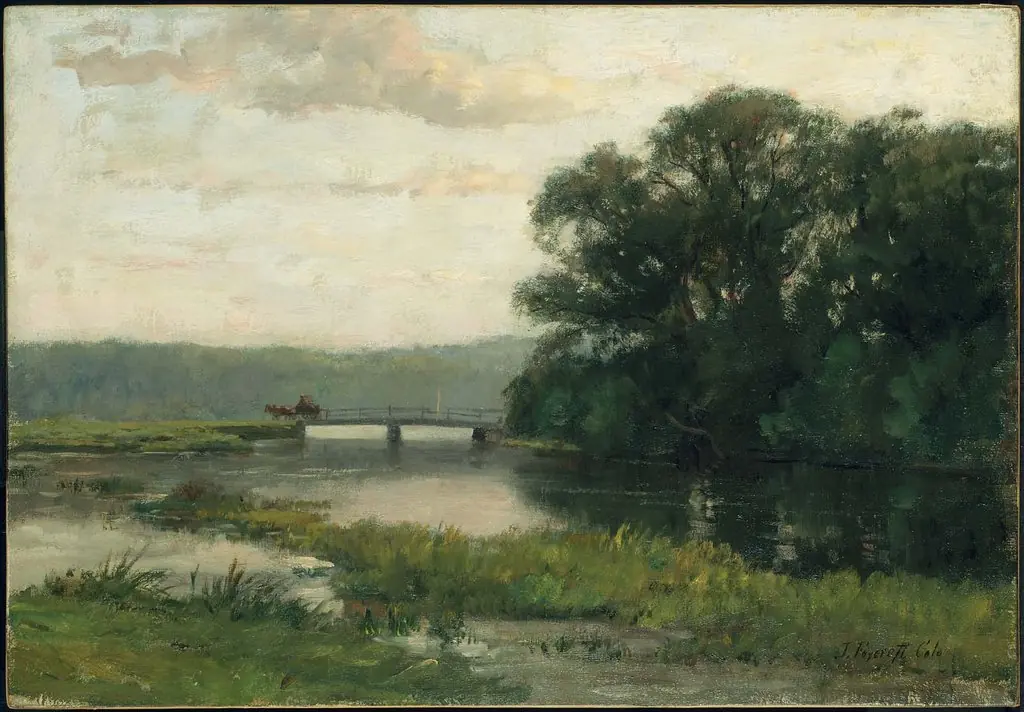 The Aberjona River, Winchester, by Joseph Foxcroft Cole
