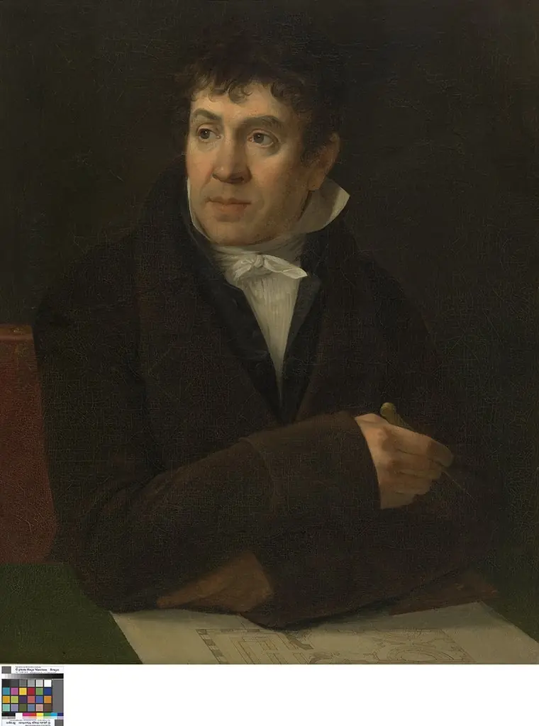Portrait of Joseph François van Gierdegom, by Joseph-François Ducq