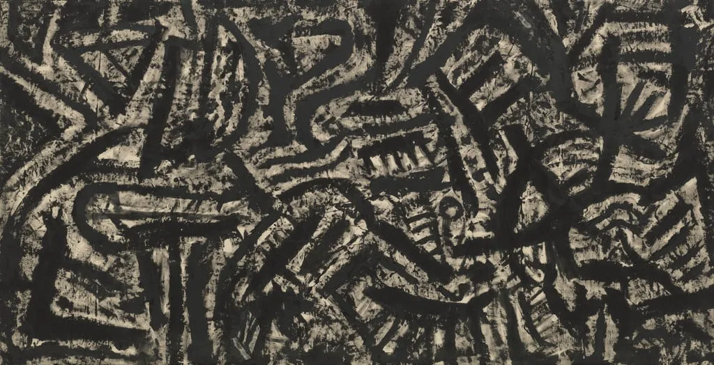 Untitled, by Joseph Glasco, acrylic, 1982