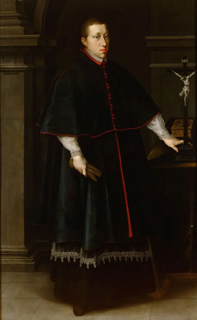 Archduke Leopold V (1586-1632) in the Spiritual Garment, by Joseph Heintz the Elder