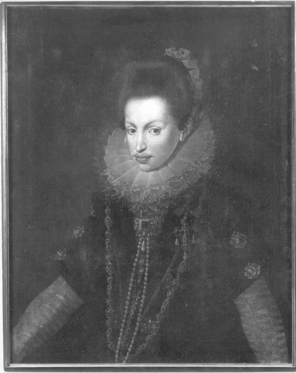 Bildnis der Erzherzogin Maria Anna (Kopie nach), by Joseph Heintz the Elder, unspecified, 1594