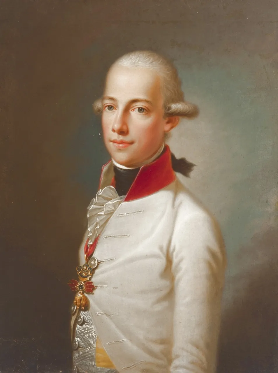 Ritratto di Giovanni arciduca d'Austria (1782-1859), by Joseph Hickel, oil, 1796