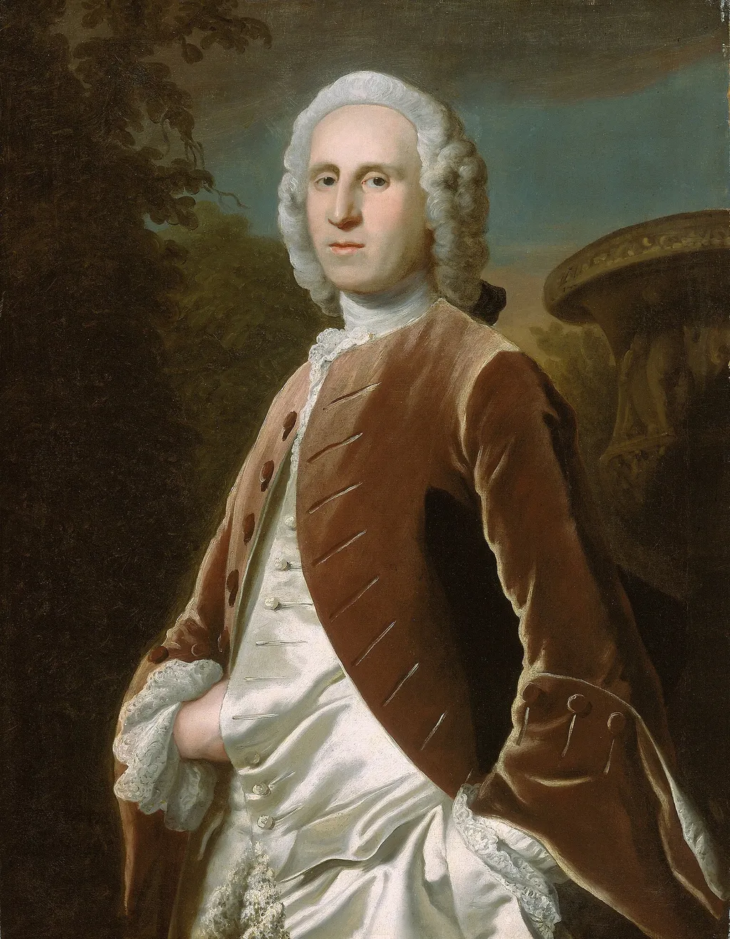 Freeman Flower, by Joseph Highmore, oil, 1747