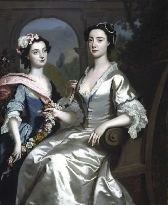 Mrs Elizabeth Birch and her daughter, by Joseph Highmore