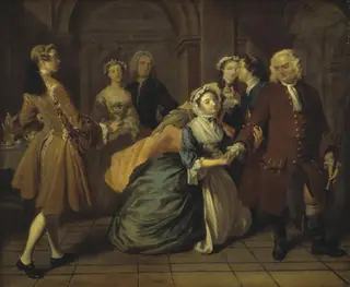 Untitled, by Joseph Highmore, 1742