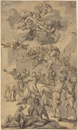 The Stoning of Saint Stephen, by Joseph Ignace François Parrocel