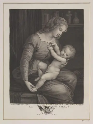 The Virgin Mary, by Joseph Ignaz Huber