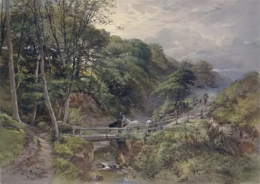 A Yorkshire Beck, by Joseph John Jenkins
