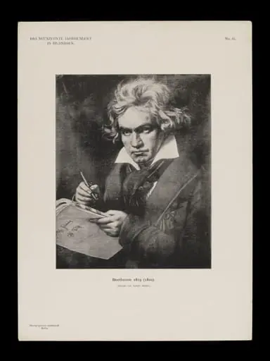 H Beard Print Collection, by Joseph Karl Stieler