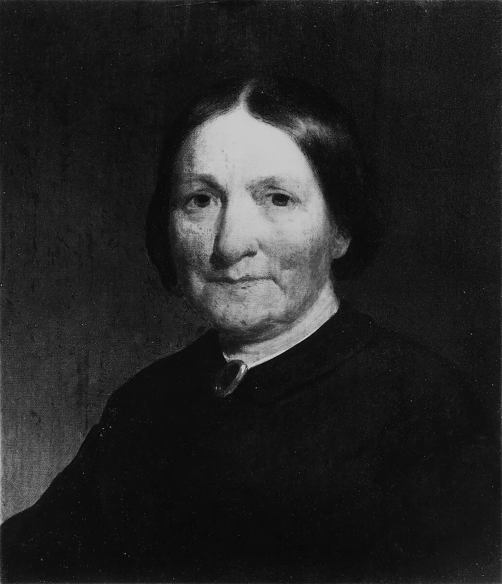 Portrait of a Lady, by Joseph Kyle, oil, 1861