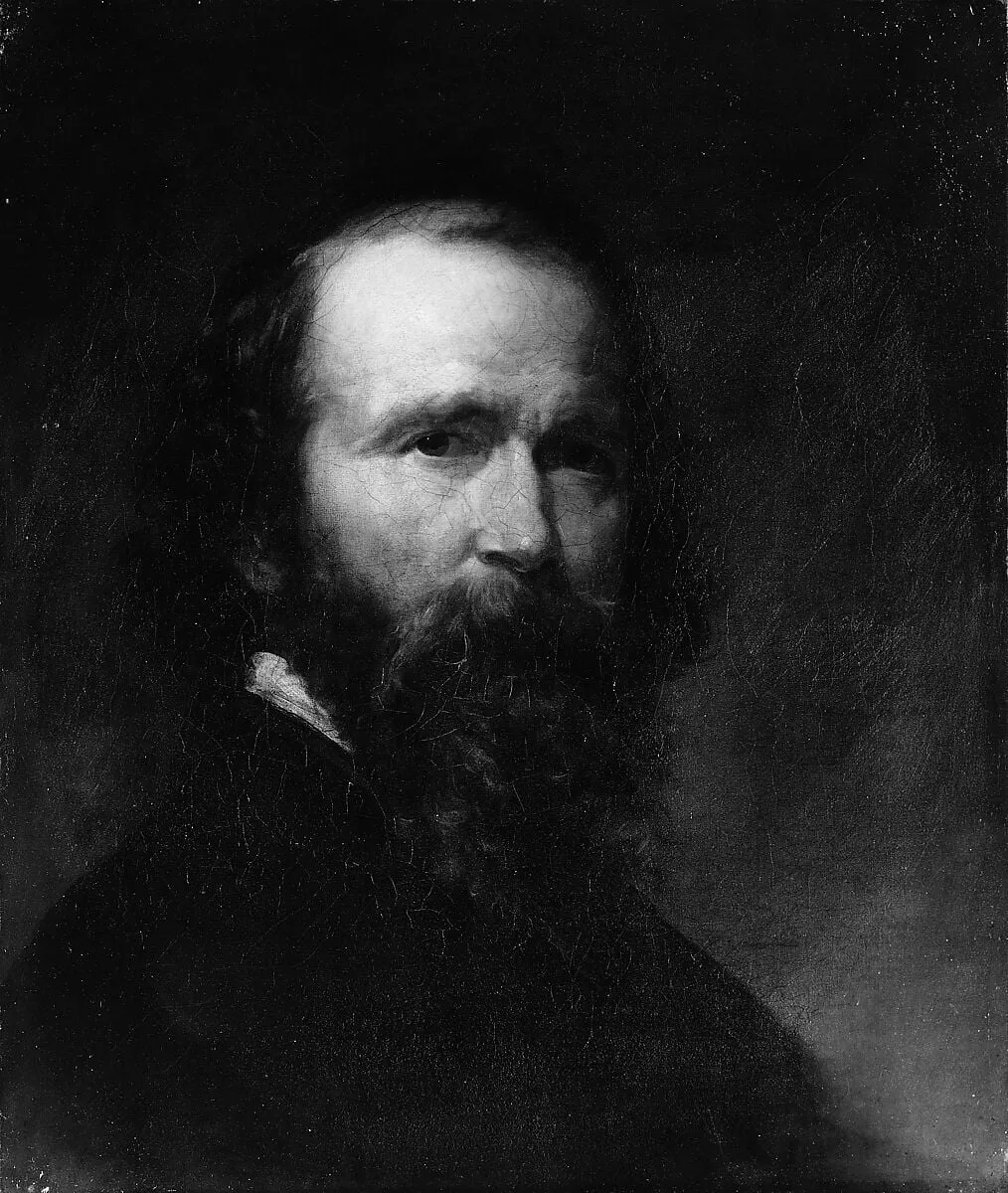 Self-portrait, by Joseph Kyle, oil, 1859