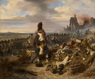 Battle Scene, by Joseph-Louis-Hippolyte Bellangé