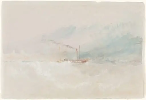 A Packet Boat off Dover, by Joseph Mallord William Turner