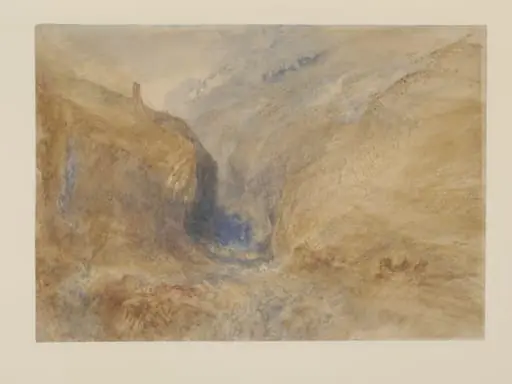 A Swiss Pass, by Joseph Mallord William Turner