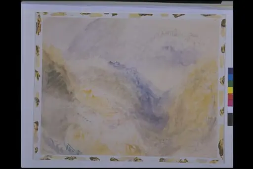 A valley in Switzerland, by Joseph Mallord William Turner