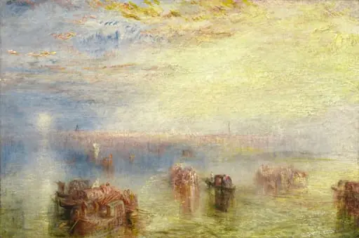 Approach to Venice, by Joseph Mallord William Turner