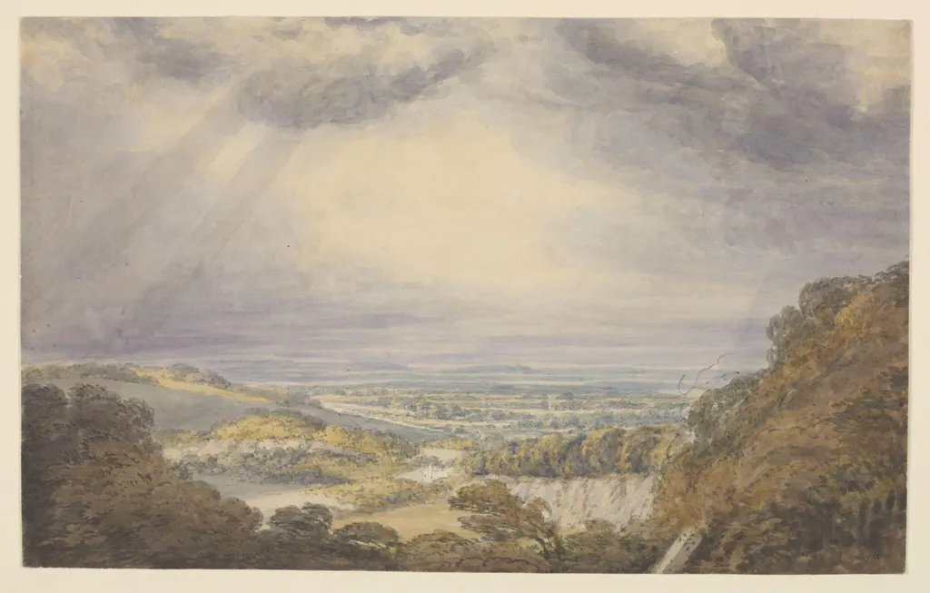 Bridgnorth, by Joseph Mallord William Turner, watercolor, 1850