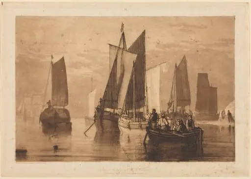 Calm, by Joseph Mallord William Turner