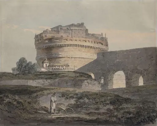 Castle of S. Angelo, Rome, by Joseph Mallord William Turner
