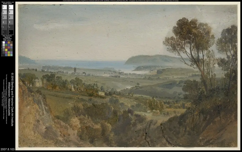 Distant View of Plymouth, by Joseph Mallord William Turner