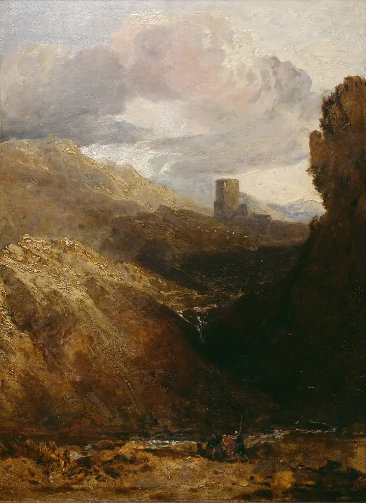 Dolbadarn Castle, by Joseph Mallord William Turner