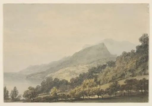 From Above the Town of Salerno, by Joseph Mallord William Turner