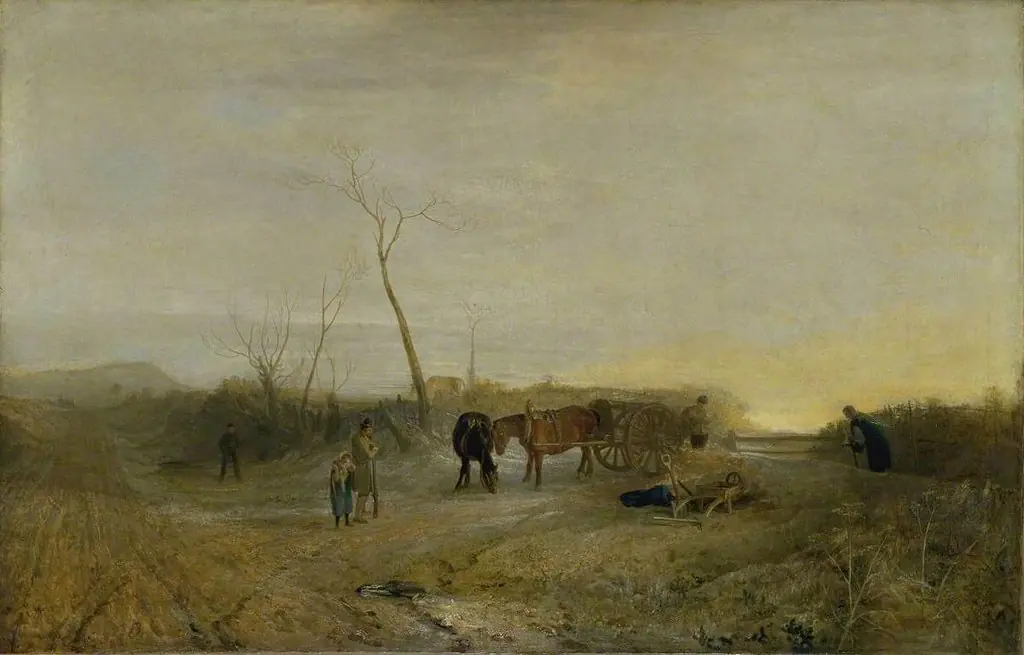Frosty morning, by Joseph Mallord William Turner