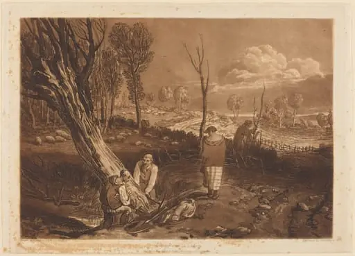 Hedging and Ditching, by Joseph Mallord William Turner