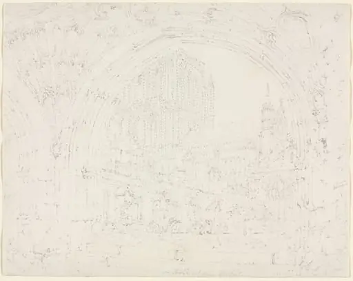 Hereford Cathedral, by Joseph Mallord William Turner