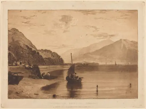 Inverary Pier, by Joseph Mallord William Turner