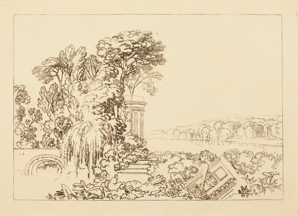Isis, by Joseph Mallord William Turner, ink, 1819