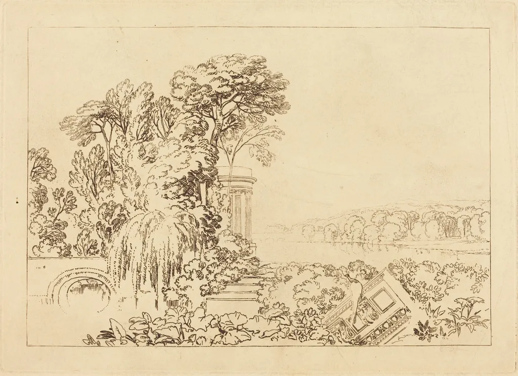Isis, by Joseph Mallord William Turner, ink, 1819